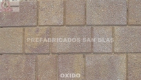 Adoquin Holanda multiformato abujardado OXIDO.